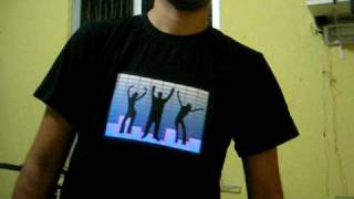 Camisa de Led - Led T-shirt
