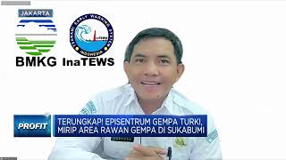 Episentrum Gempa Turki Mirip Sukabumi? Ini Penjelasan BMKG