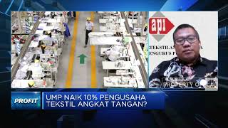 UMP Naik 10% Pengusaha Tekstil Angkat Tangan?