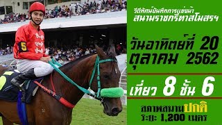 เที่ยว 8 ชั้น 6 | ThailandHorseRacing | 20 Oct 2019