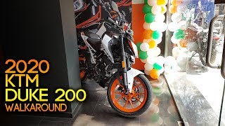 2020 KTM Duke 200 BS6 Model Walkaround | SpeedyLio