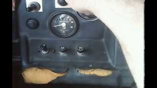 1987-es Tatra 815. műszerfal és sebváltó bemutatása(manual transmission)