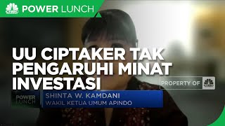 Apindo Yakin Revisi UU Ciptaker Tak Pengaruhi Minat investasi