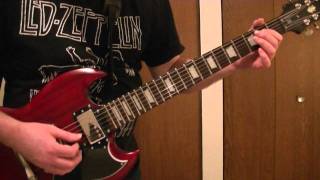 Cinderella, "Somebody Save Me" Rhythm guitar cover.