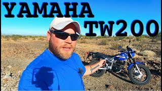 I Got A Yamaha TW200 Dual Sport Motorcycle!!!