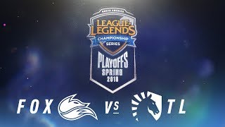 FOX vs. TL  | NA LCS Spring Playoffs | Semifinals Game 4 | Echo Fox vs. Team Liquid (2018)