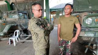 SUNDALONG MEKANIKO ng Philippine Army