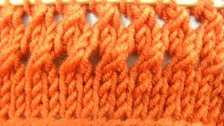 Stricken - Lochreihe oder Lochrunde