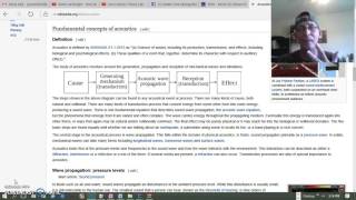Acoustic's 1 ; Basic concepts, related to audio production