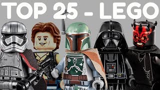 TOP 25  - LEGO STAR WARS MINIFIGURINES