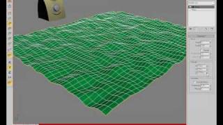 Анимация водной поверхности в 3d max