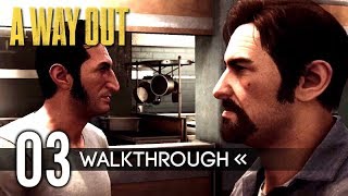 A WAY OUT | Part 3 - Workshop / Forest (Night) | Gameplay Walkthrough / No Commentary 【Full Game】