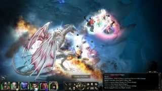 Pillars of Eternity killing Alpine dragon, PotD difficulty