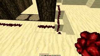 Дверь с поршнями в майнкрафт / Door with piston in minecraft