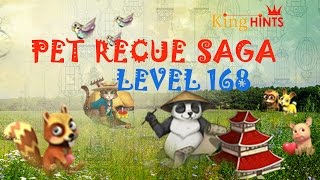 Pet Rescue Saga Level 168 Walkthrough | 2015