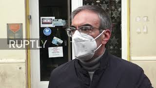 Barcelona residents react to newly imposed curfew and additional COVID restrix amid Omicron surge
