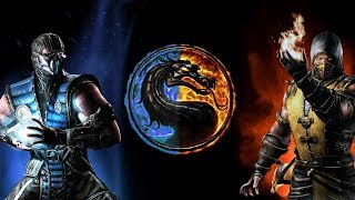 Scorpion vs Sub-zero/Скорпион против Саб-зиро/Mortal Kombat X (1080p 60fps)