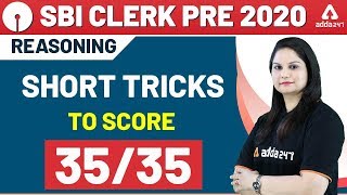 SBI Clerk 2020 Pre | Reasoning | Short Tricks to Score 35/35