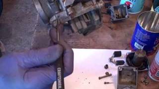 XV750 carb cleaning part2