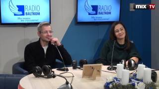 Валентин Дроздов и Мария Лобанова в программе "Утро на Балткоме" #MIXTV