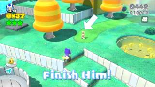 Super Mario 3D World - All Stars Guide - World #1 Stage 1-1