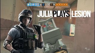 Lesion Gameplay, Ace x2 and many Gu mines | RAINBOW SIX SIEGE