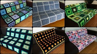 Latest Beautiful And Outstanding Unique Style Crochet Sofa Covers Design