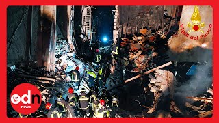 Deadly Explosion FLATTENS Italian Apartment Block