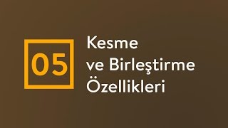 Illustrator Dersleri - 5 - Kesme ve Birleştirme İşlemleri