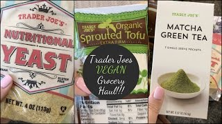 Trader Joes Haul!! | Vegan, Organic & Prices Shown! | April 2017
