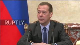 Russia: 'Let me speak from my heart' Medvedev jokingly mocks newly appointed Deputy PM Mutko