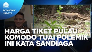Sandi Jawab Polemik Tiket Pulau Komodo Mau Jadi Rp 3,75 Juta
