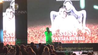 Soso Pavliashvili Live in Concert Alva Donna Exclusive Hotel 3 May 2017