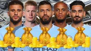 Manchester City Players Salaries 2018 (Weekly Wages)