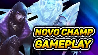 APHELIOS GAMEPLAY | Novo ADC com ULTI da Caitlyn + Turret do Heimerdinger!!