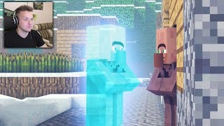 ТОП 5 АНИМАЦИЙ ПРО ЖИТЕЛЕЙ - MINECRAFT РЕАКЦИЯ | ТЕСТ НА ПСИХИКУ ЧЕЛЛЕНДЖ | MINECRAFT НУБИК
