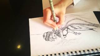 Creation of a Character Portrait (At Super Speed)