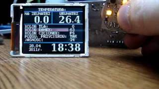 Uniwersalny komputer pokładowy (V:alfa 3) - LCD S65, ATMega88 Ver:2