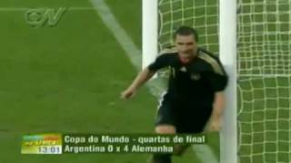 Alemanha 4 X 0 Argentina - Todos os gols