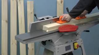 Выведение плоскостей на фуговальном станке W-0108