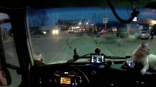 Дальнобой по России. В Дагестан через весь Кавказ, Пятигорск в снегу.