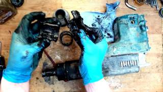 Makita HR5001C sds max rotary hammer drill disassemble and problem find