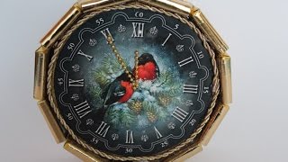 Часы из конфет, МК как сделать новогодние часы из конфет