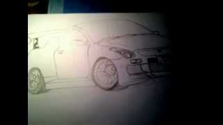 Draw-Nissan-Skyline-GT-R(R35)