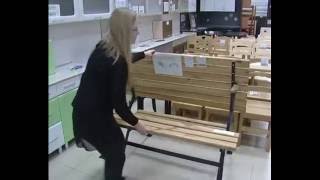 Садовая Стол-Скамейка трансформер ПоставыМебель ССТ-01