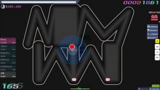 osu! - Hatsune Miku - Kouon Chu Oniki Test [Process of Photosynthesis] HR FC, 1x100 #1