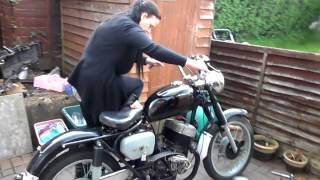 Jawa CZ 350/472 - first startup - never say die - black sabbath