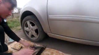 Замена передних колодок чери элара, chery elara. A-21.Chery Fora , Vortex Estina