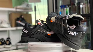 FAKE vs REAL: OFF-WHITE NIKE PRESTO BLACK 2018 (LEGIT CHECK SERIES)