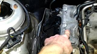 Mercedes valve covers oil leak repaired